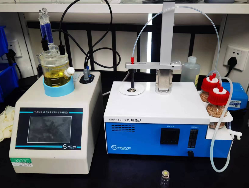 V310-KHF卡爾費休水分測定儀聯用卡氏爐走進廣州邁普醫學 V310-KHF卡爾費休水分測定儀聯用卡氏爐走進廣州邁普醫學