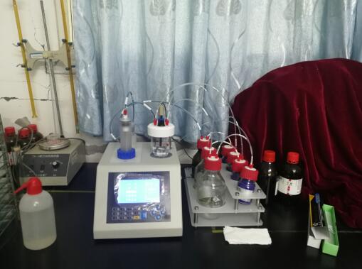 重慶農(nóng)藥化工(集團)有限公司使用我公司S-300卡爾費休水分測定儀檢測產(chǎn)品中的水分 重慶農(nóng)藥化工(集團)有限公司使用我公司S-300卡爾費休水分測定儀檢測產(chǎn)品中的水分