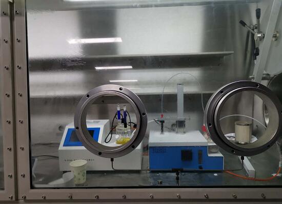 山東泰一新能源購買我公司V31S-KHF卡氏加熱爐水分測定儀檢測鋰電池及片中的水分 山東泰一新能源購買我公司V31S-KHF卡氏加熱爐水分測定儀檢測鋰電池及片中的水分