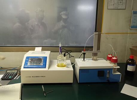 陜西藍(lán)灣進(jìn)平新能源購買我公司V310S-KHF卡氏加熱爐檢測鋰電池極片中的水分 陜西藍(lán)灣進(jìn)平新能源購買我公司V310S-KHF卡氏加熱爐檢測鋰電池極片中的水分