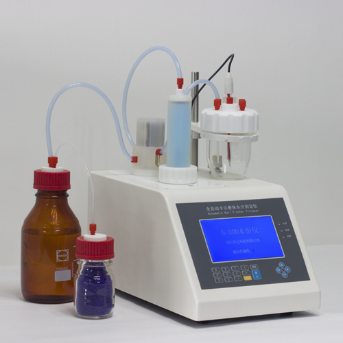 利用S-300卡爾費修水分測定儀直接測定表面活性劑(洗手液)中微量水分 利用S-300卡爾費修水分測定儀直接測定表面活性劑(洗手液)中微量水分