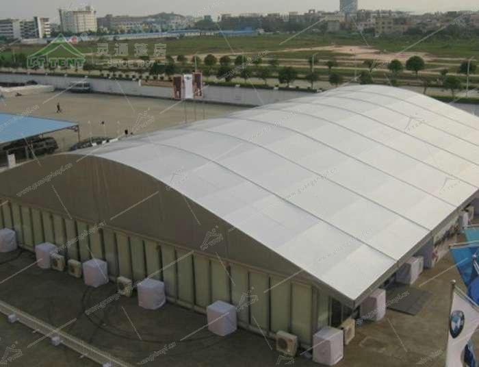 弧形景區(qū)篷房